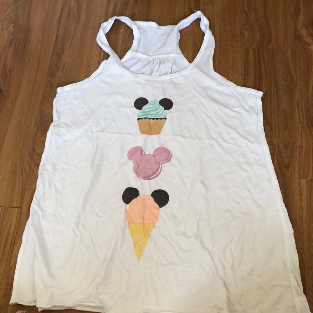 Disney snacks tank top